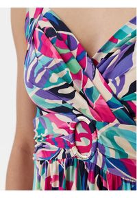Morgan Sukienka letnia 251-RCOLO Kolorowy Regular Fit. Materiał: syntetyk. Wzór: kolorowy. Sezon: lato #2