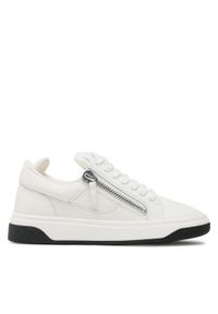 Giuseppe Zanotti Sneakersy RS30026 Biały. Kolor: biały. Materiał: skóra