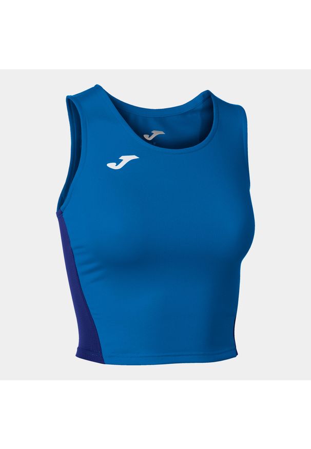 Tank top do biegania damski Joma R-Winner Crop top. Kolor: niebieski. Sport: bieganie