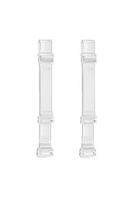 Intica - Biustonosz push-up do głębokich dekoltów z miękką wyściółką Kibariye. Kolor: biały. Materiał: materiał, skóra. Rodzaj stanika: push-up #4