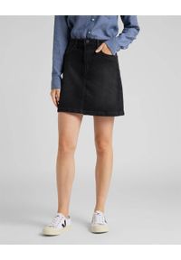 Lee - LEE A LINE ZIP SKIRT DAMSKA SPÓDNICA JEANSOWA L38FCPTY 112108148. Materiał: jeans #1