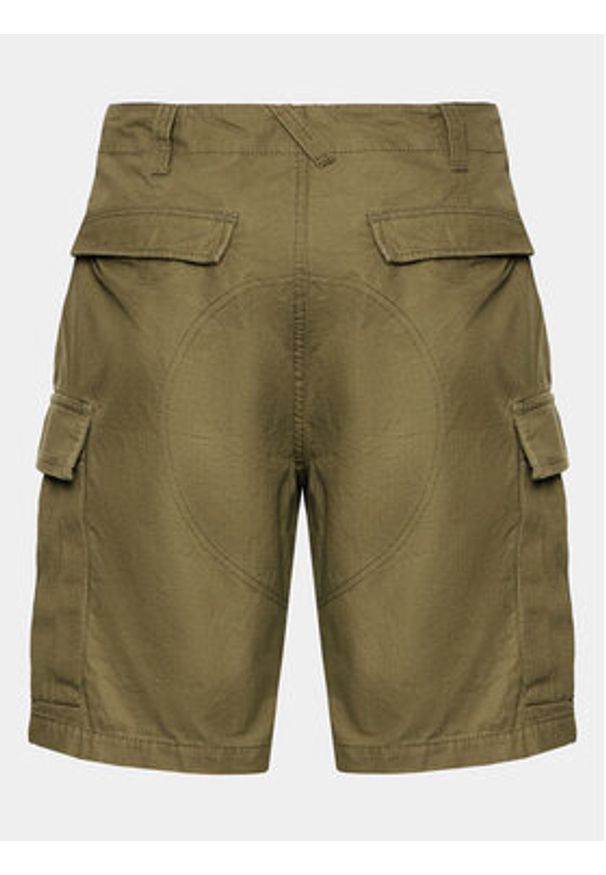 Element Szorty materiałowe Legion Cargo ELYWS00103 Zielony Regular Fit. Kolor: zielony. Materiał: bawełna