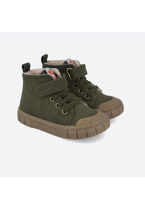 Garvalin - Buty GARVALIN 251330G Zielony. Kolor: zielony. Materiał: tkanina. Sport: turystyka piesza