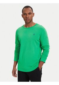 Polo Ralph Lauren Bluza 710A12485003 Zielony Regular Fit. Typ kołnierza: polo. Kolor: zielony. Materiał: bawełna #1