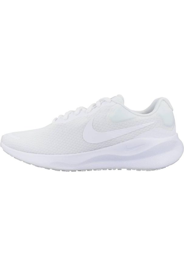 Tenisówki Nike Model Revolution 7 Kolor Biały. Kolor: biały, wielokolorowy, beżowy. Materiał: materiał, syntetyk, tkanina. Model: Nike Revolution