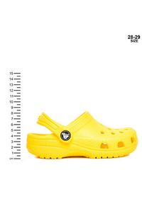 Crocs Klapki Classic Clog K 206991 Żółty. Kolor: żółty