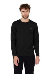 C.P. Company - C.P. COMPANY Czarny męski bawełniany longsleeve, Rozmiar XL. Kolor: czarny. Materiał: bawełna. Długość rękawa: długi rękaw #3