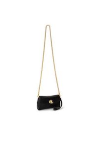 Lauren Ralph Lauren - LAUREN RALPH LAUREN Torebka 432P11743002 Czarny. Kolor: czarny. Materiał: skórzane #2