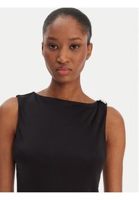 Hugo - HUGO Top Dastasy 50555782 Czarny Regular Fit. Kolor: czarny. Materiał: wiskoza #5