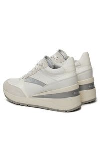 Geox Sneakersy D Zosma D368LA 08504 C1000 Biały. Kolor: biały