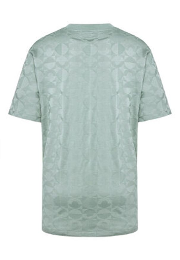 BOSS T-Shirt 50538184 Zielony Relaxed Fit. Kolor: zielony. Materiał: bawełna