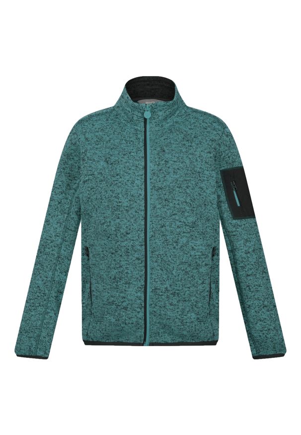 Regatta - Polar dziecięcy Newhill Fleece Jacket. Kolor: niebieski. Materiał: polar. Sezon: zima. Sport: turystyka piesza