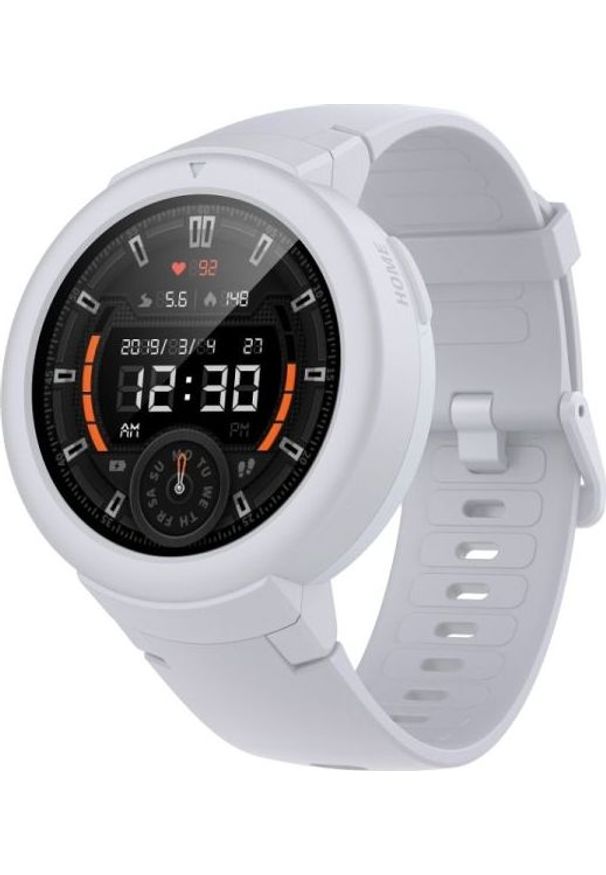AMAZFIT - Smartwatch Amazfit Verge Lite Biały (WA1818SW). Rodzaj zegarka: smartwatch. Kolor: biały