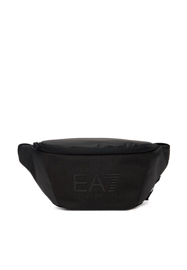 EA7 Emporio Armani Saszetka nerka 7X000073 AF13820 UC001 Czarny. Kolor: czarny. Materiał: materiał