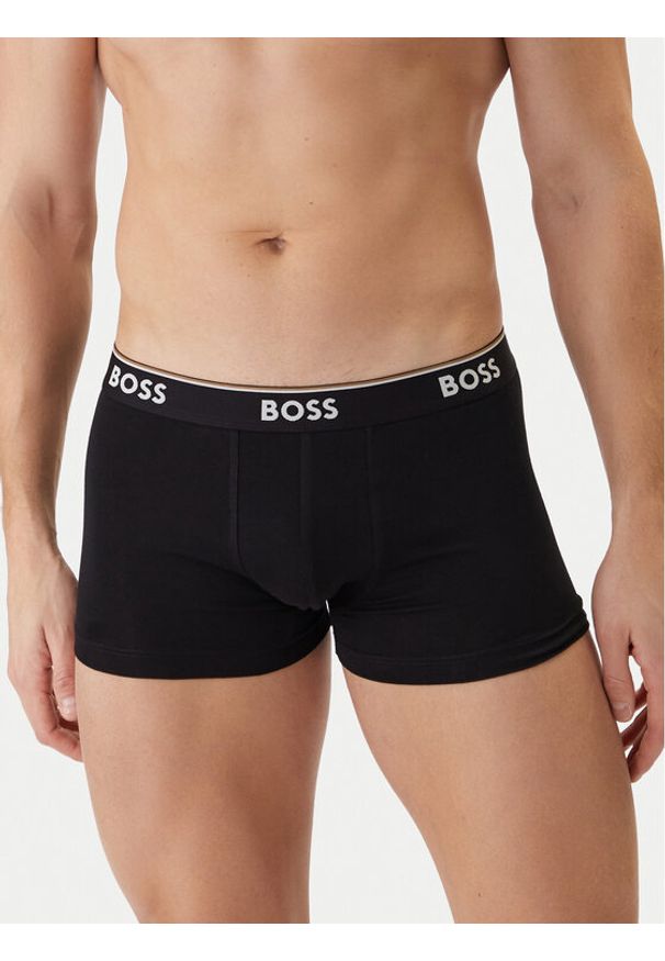 BOSS Komplet bokserek 50554443 Brązowy. Kolor: brązowy. Materiał: bawełna