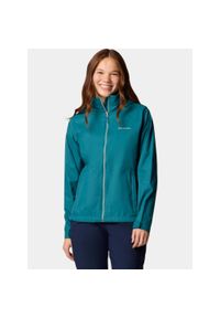 columbia - Wiatrówka damska Columbia Switchback IV. Kolor: zielony. Materiał: softshell. Sport: turystyka piesza