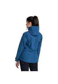 Damska kurtka softshell Kilpi RAVIA-W. Kolor: niebieski. Materiał: softshell