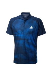 JOOLA - Polo Joola Plexus. Typ kołnierza: polo. Kolor: niebieski. Wzór: gradientowy #1