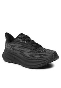 HOKA - Hoka Buty do biegania Clifton 9 1127896 Czarny. Kolor: czarny. Materiał: mesh, materiał