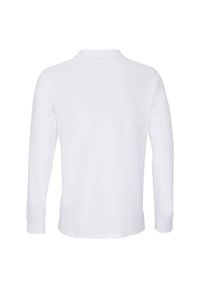 SOL'S - Koszulka Polo Z Długim Rękawem Dla Dorosłych Unisex Planet. Okazja: na co dzień. Typ kołnierza: polo. Kolor: biały. Długość rękawa: długi rękaw. Długość: długie. Styl: casual