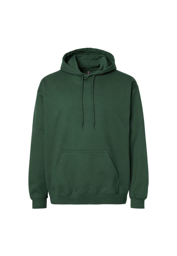 GILDAN - Bluza Z Kapturem Dla Dorosłych Unisex Softstyle Fleece Midweight. Typ kołnierza: kaptur. Kolor: czerwony, zielony, wielokolorowy