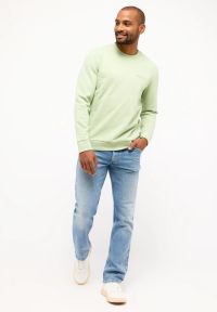 Męska Bluza Nierozpinana Mustang Style Clio Swamp 1014784 6190 #6