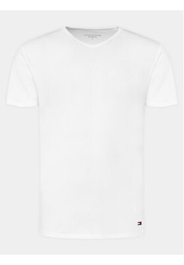 TOMMY HILFIGER - Tommy Hilfiger Komplet 3 t-shirtów UM0UM03137 Biały Regular Fit. Kolor: biały. Materiał: bawełna