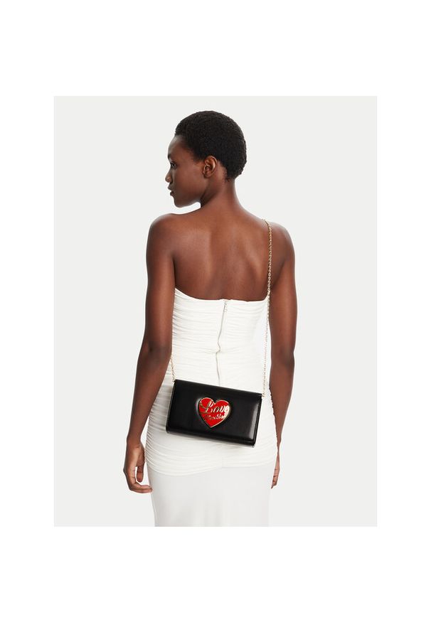 Love Moschino - Torebka LOVE MOSCHINO. Kolor: czarny