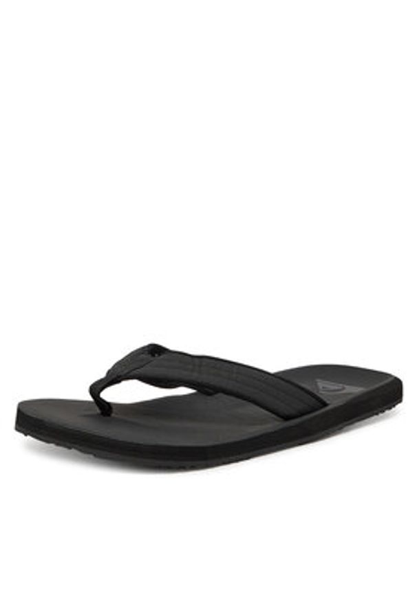 Quiksilver Japonki 808416 Czarny. Kolor: czarny. Materiał: materiał, syntetyk