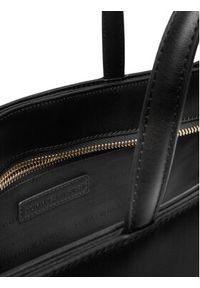 TOMMY HILFIGER - Tommy Hilfiger Torebka Th Glam Satchel AW0AW18145 Czarny. Kolor: czarny. Materiał: skórzane #2