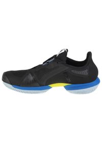 Buty do tenisa męskie, Wilson Kaos Rapide. Zapięcie: sznurówki. Kolor: czarny. Materiał: materiał, tkanina, syntetyk, guma. Szerokość cholewki: normalna. Sport: tenis