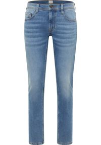 Męskie Spodnie Jeansowe Mustang Style Oregon Slim Denim Blue 1017433 5000 583 #5