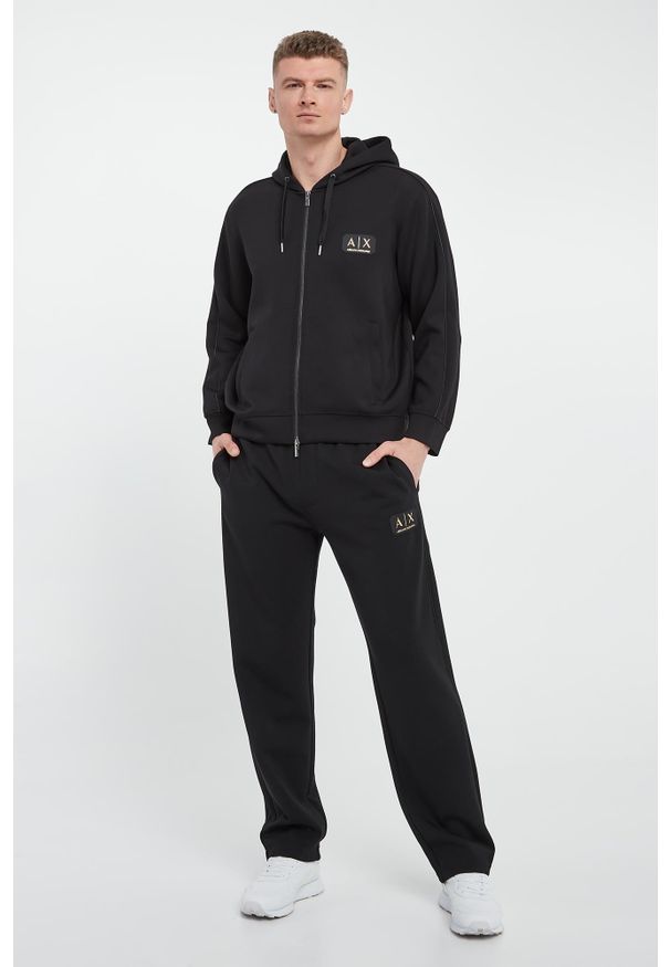Armani Exchange - Bluza męska z kapturem ARMANI EXCHANGE. Typ kołnierza: kaptur