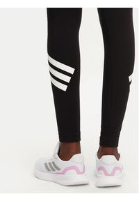 Adidas - adidas Legginsy Future Icons 3-Stripes JE0215 Czarny Slim Fit. Kolor: czarny. Materiał: bawełna