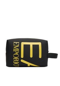 EA7 Emporio Armani Kosmetyczka 245076 3R910 MC160 Czarny. Kolor: czarny. Materiał: skóra