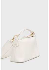 Liu Jo torebka skórzana AA2502.P0102 kolor biały. Kolor: biały. Materiał: skórzane. Rodzaj torebki: na ramię #3