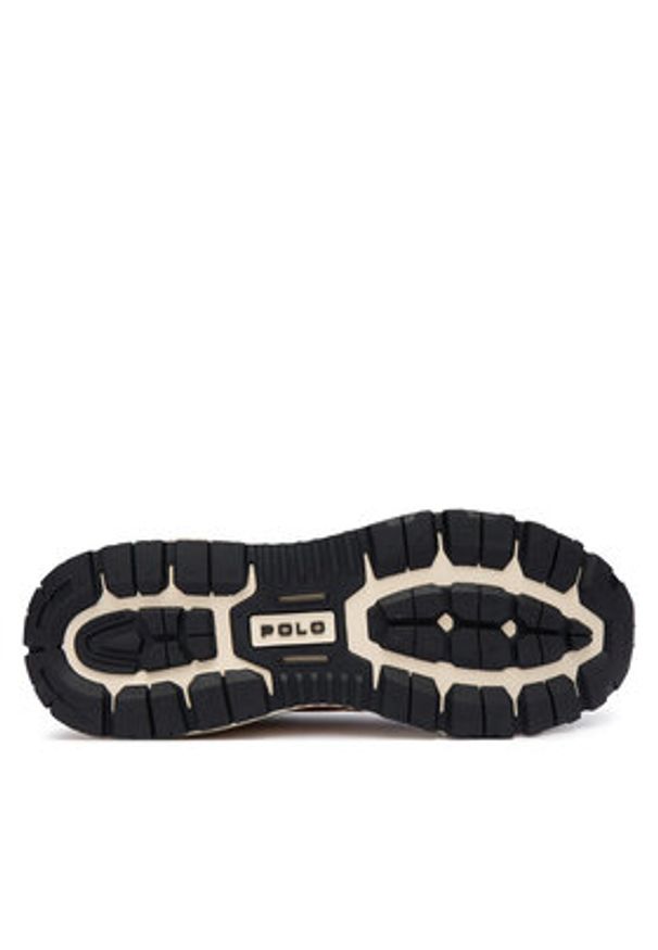 Polo Ralph Lauren Sneakersy 809974014002 Granatowy. Kolor: niebieski. Materiał: skóra, zamsz