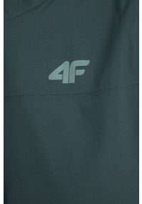 4f - 4F kurtka damska kolor zielony przejściowa. Okazja: na co dzień. Kolor: zielony. Materiał: materiał. Styl: casual #4