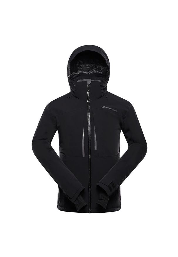 ALPINE PRO - Kurtka męska narciarska 20.000 Alpine Pro Reas 2. Kolor: czarny. Sezon: zima. Sport: narciarstwo