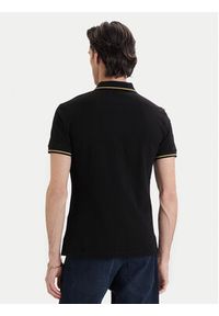 Versace Jeans Couture Polo 80GAGT05 CJ01T Czarny Regular Fit. Typ kołnierza: polo. Kolor: czarny. Materiał: bawełna #5