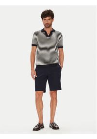 TOMMY HILFIGER - Tommy Hilfiger Szorty materiałowe Brooklyn MW0MW39706 Granatowy Regular Fit. Kolor: niebieski. Materiał: bawełna