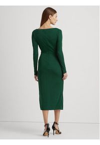 Lauren Ralph Lauren Sukienka koktajlowa 253919794001 Zielony Regular Fit. Kolor: zielony. Materiał: syntetyk. Styl: wizytowy #5