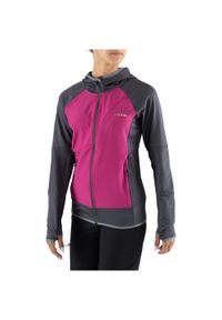 Bluza damska Viking Dimaro. Kolor: różowy, szary. Sport: turystyka piesza