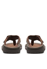 Clarks Japonki Wesley Sun 26176987 Brązowy. Kolor: brązowy. Materiał: skóra #3