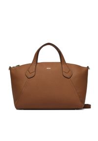 BOSS Torebka Lenah M 50563396 Brązowy. Kolor: brązowy. Materiał: skórzane #1