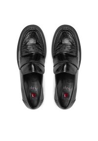 HÖGL Loafersy 8-105405 Czarny. Kolor: czarny. Materiał: skóra, lakier #3