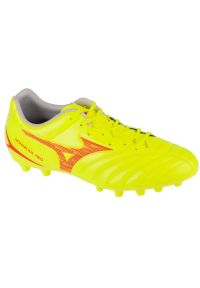 Buty piłkarskie Mizuno Monarcida Neo Iii Select Ag M P1GA242645 żółte. Zapięcie: sznurówki. Kolor: żółty. Materiał: guma, syntetyk, skóra. Sport: piłka nożna