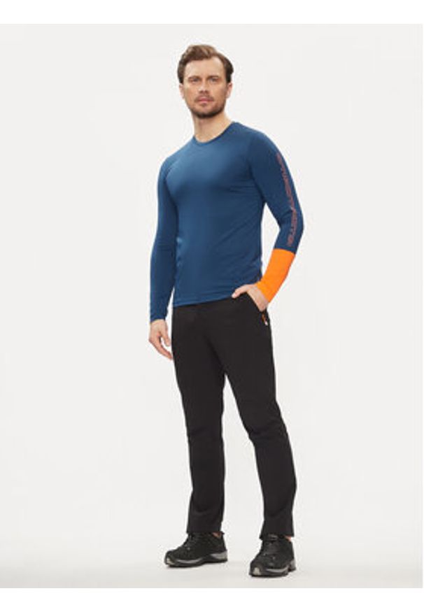 CMP Koszulka rowerowa 34N7757 Niebieski Regular Fit. Kolor: niebieski. Materiał: syntetyk