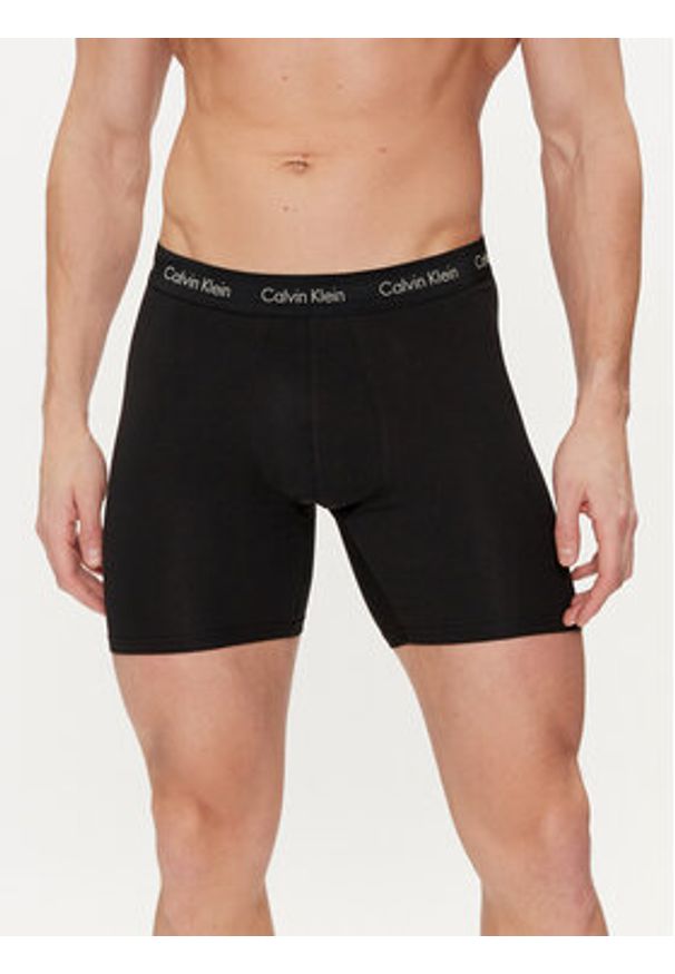 Calvin Klein Underwear Komplet 3 par bokserek 000NB1770A Czarny. Kolor: czarny. Materiał: bawełna