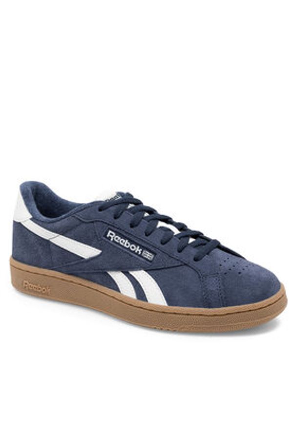Reebok Sneakersy Club C Grounds Uk 100033074 Granatowy. Kolor: niebieski. Materiał: skóra, zamsz. Model: Reebok Club